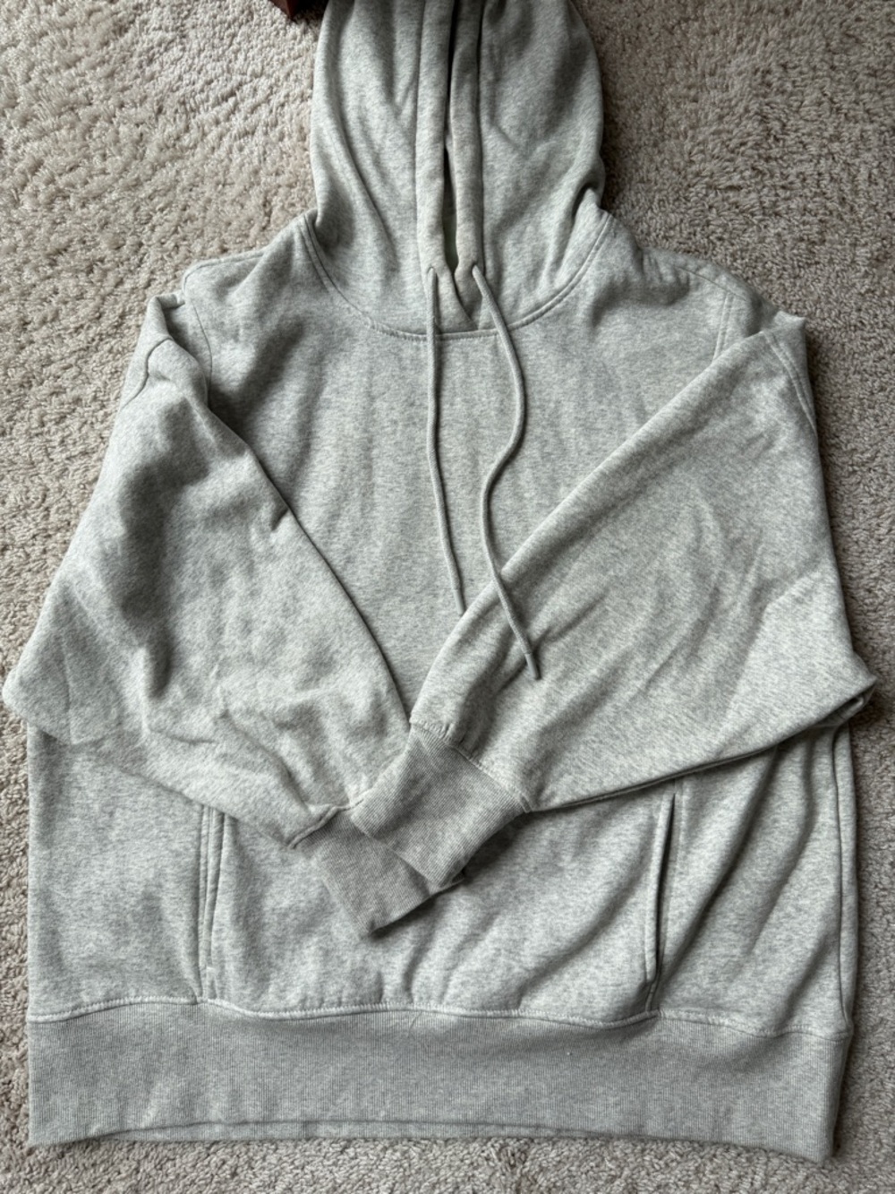 OVERSIZED GRAY HOODIE